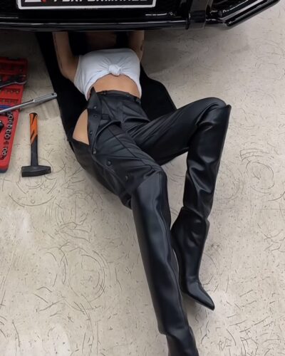 PANTALÓN FELINE cuerina